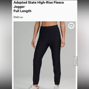Women's Lululemon Adapted State Joggers